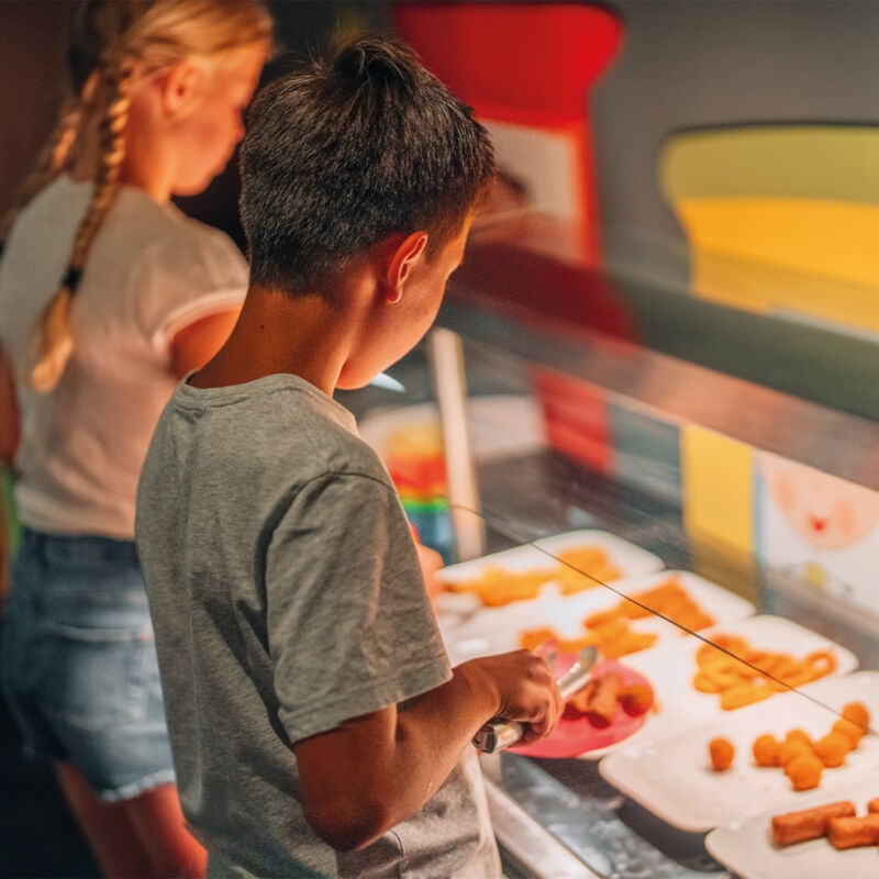 Kinderen etern gratis verjaardag